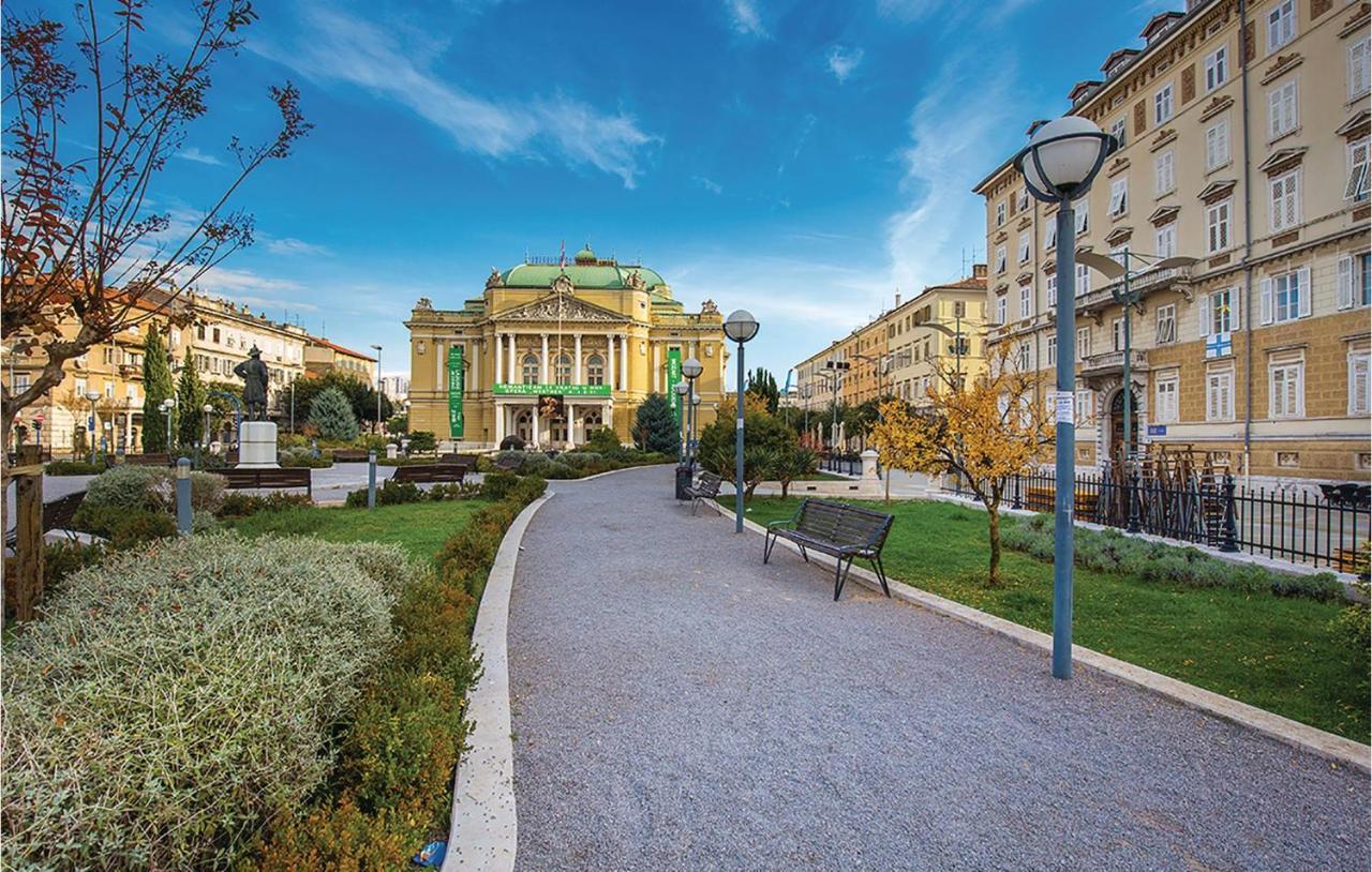 Lovely Apartment In Rijeka With House Sea View Bagian luar foto
