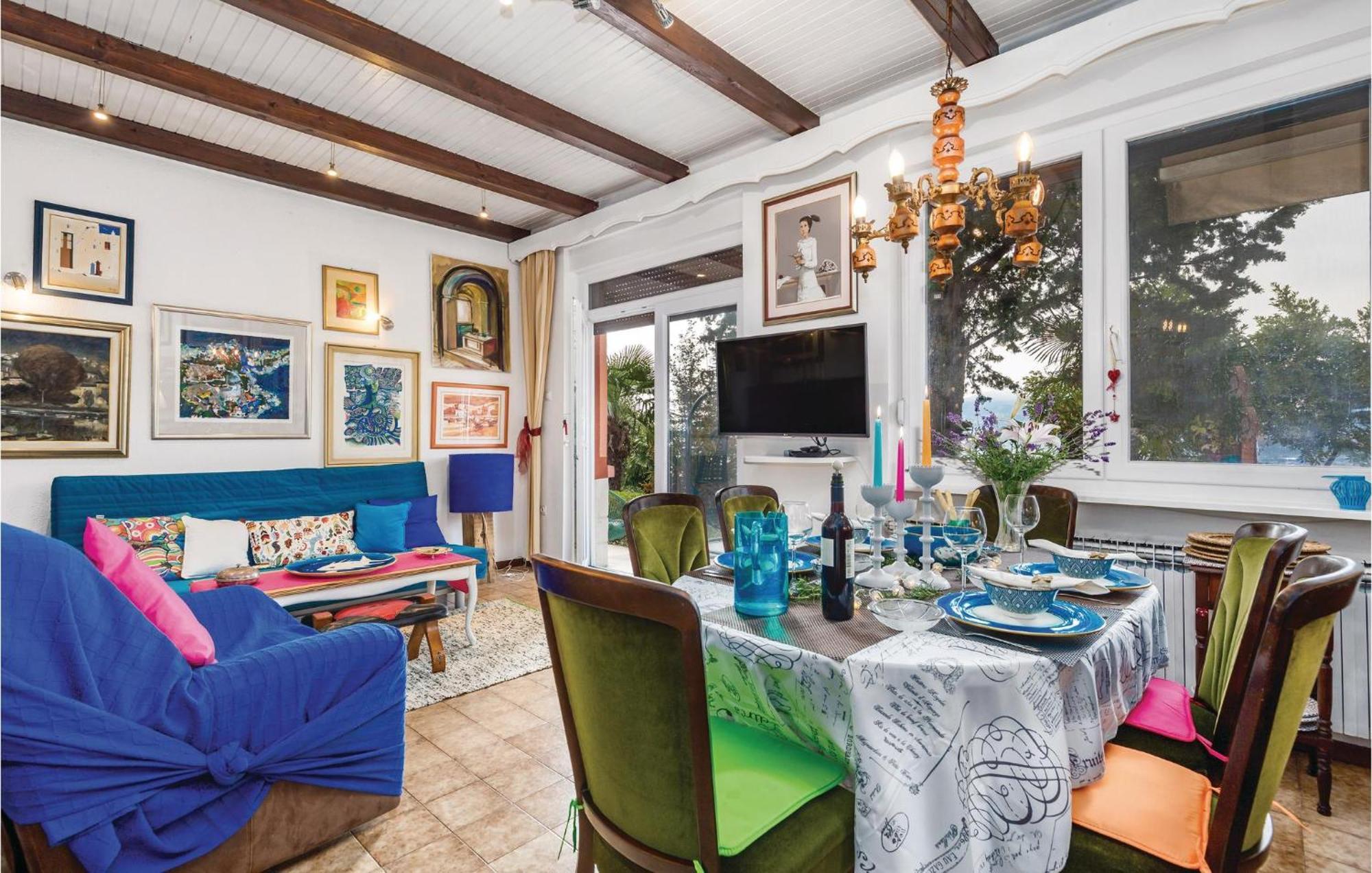 Lovely Apartment In Rijeka With House Sea View Bagian luar foto